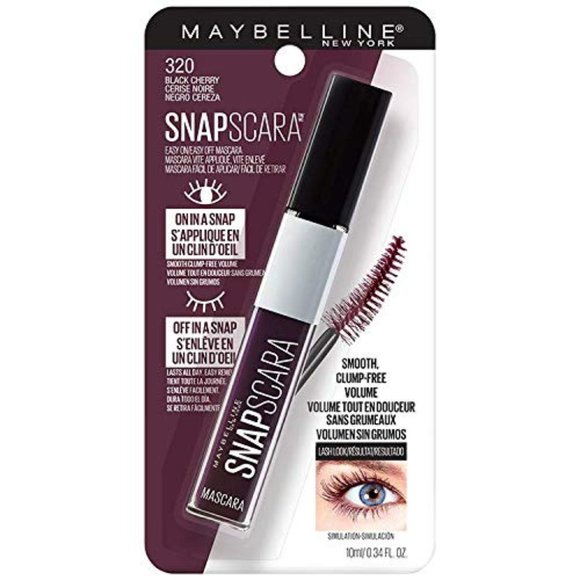 Maybelline Other - MAYBELLINE "Snapscara" Mascara, Black Cherry